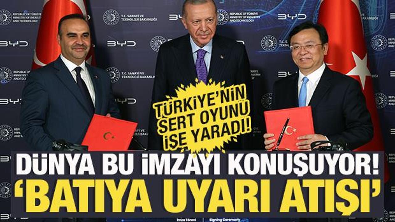 'Batıya uyarı atışı' Dünya bu imzayı konuşuyor