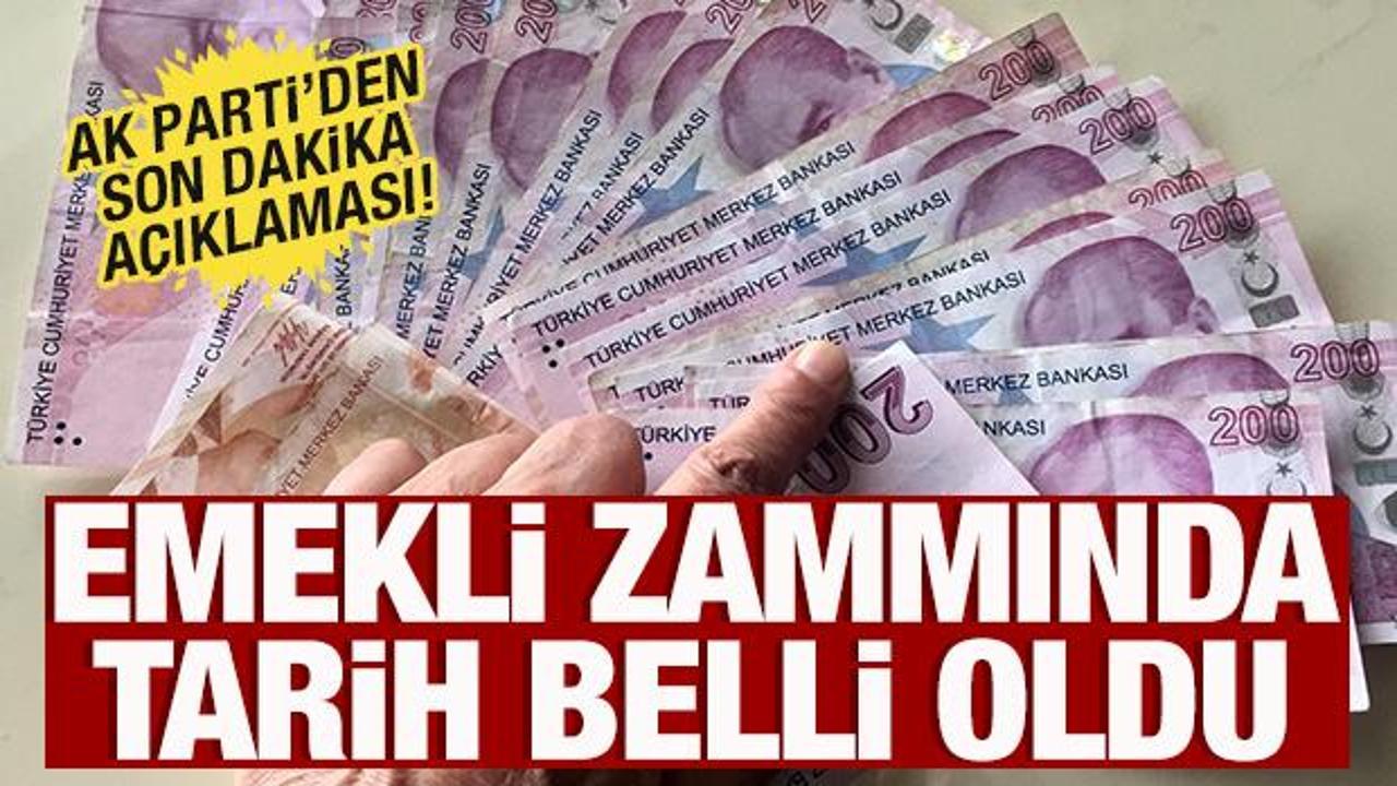 En d&uuml;ş&uuml;k emekli maaşına zamda tarih belli oldu