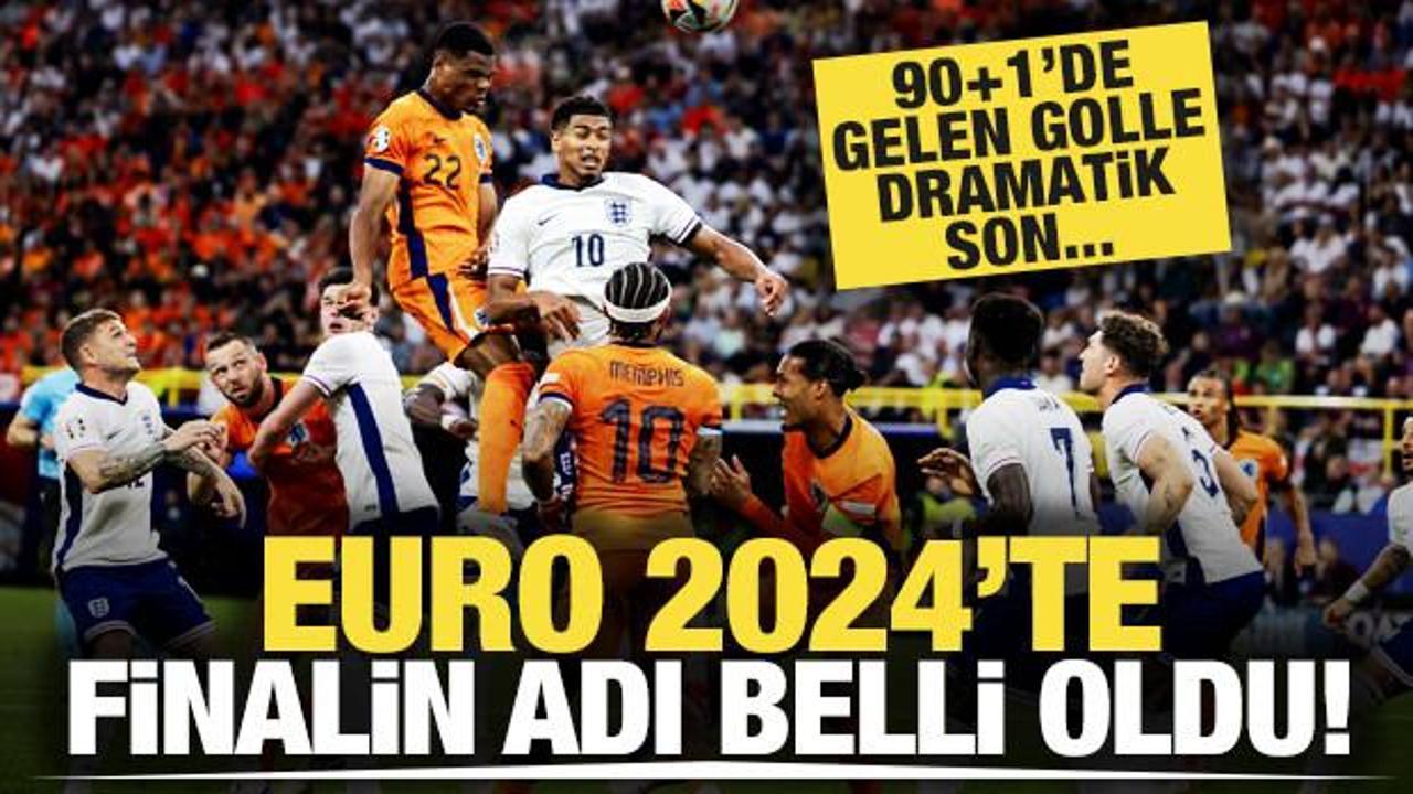 EURO 2024'te finalin adı belli oldu!