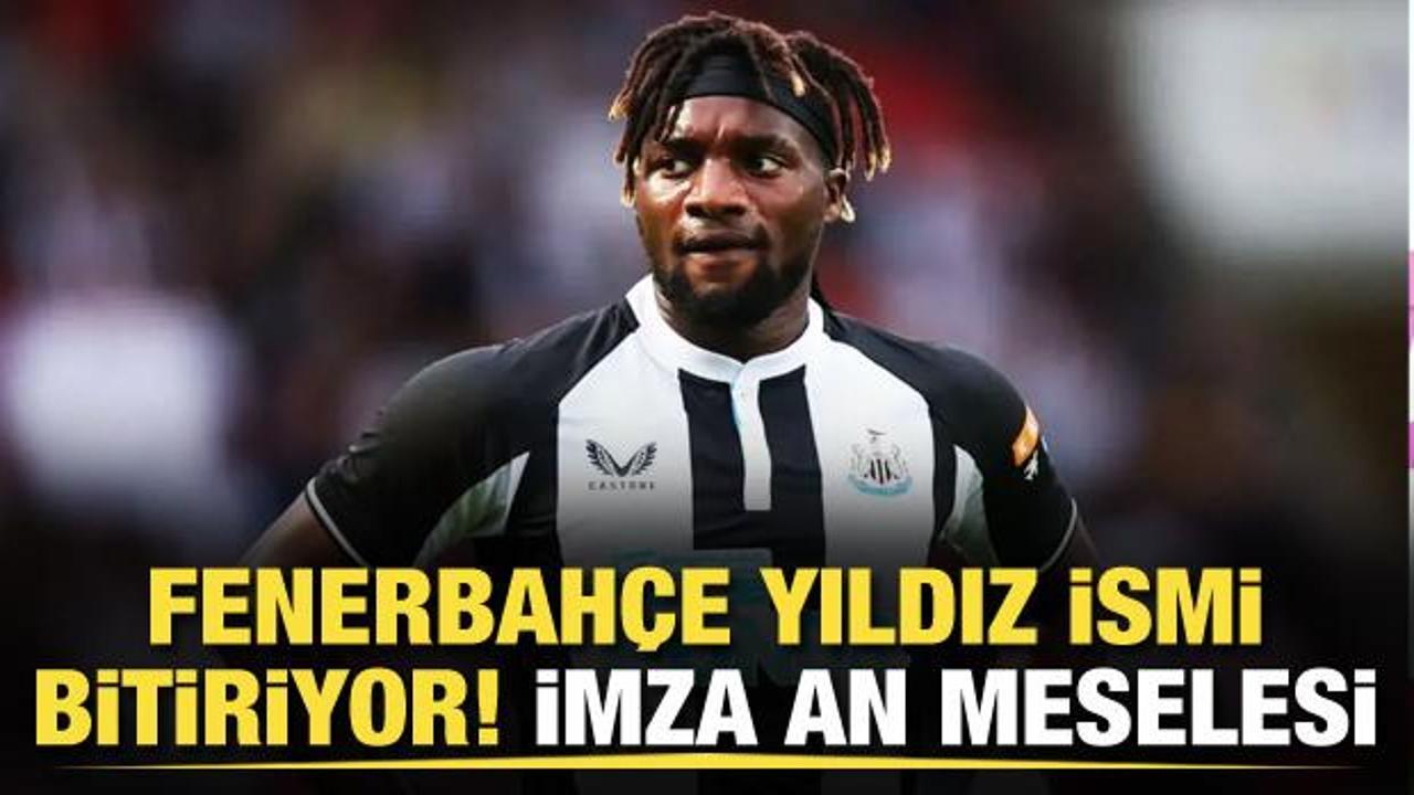 Fenerbahçe'de Allan Saint-Maximin gelişmesi: İmza an meselesi