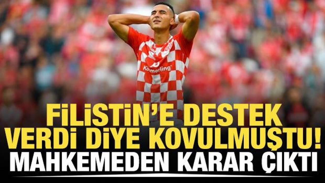 Filistin'e destek verdi diye kovulmuştu! Mahkemeden karar &ccedil;ıktı