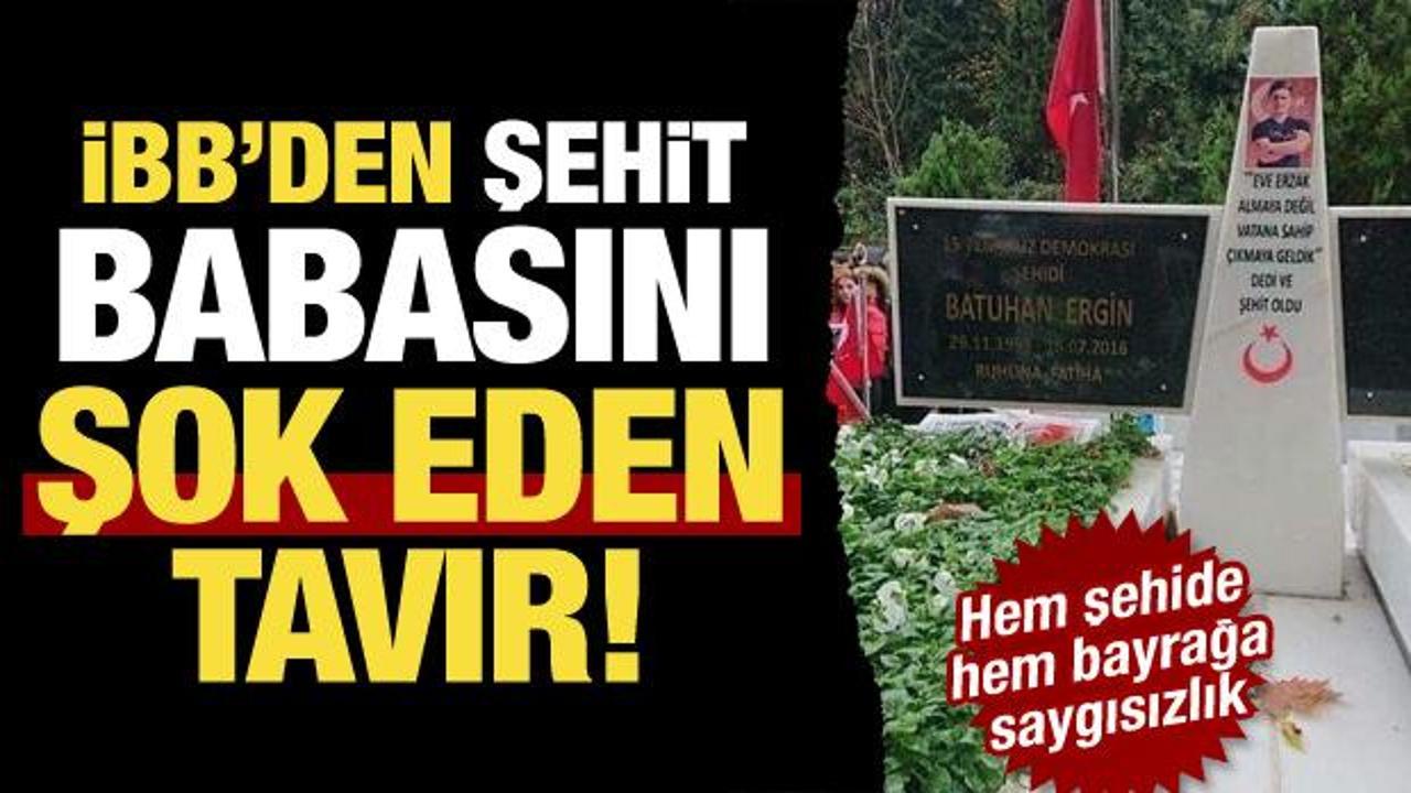 İBB’den şehit babasını şok eden karşılık!