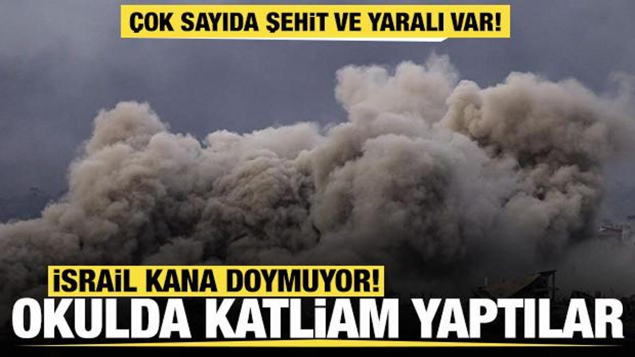 İsrail, Han Yunus’ta okula sadırdı: 29 şehit