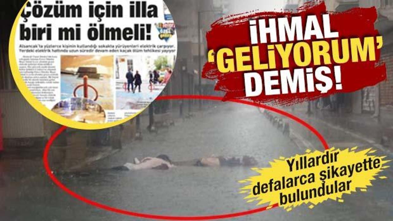 İzmir'de 2 kişinin öldüğü ihmal geliyorum demiş! Yıllardır defalarca şikayette bulundular