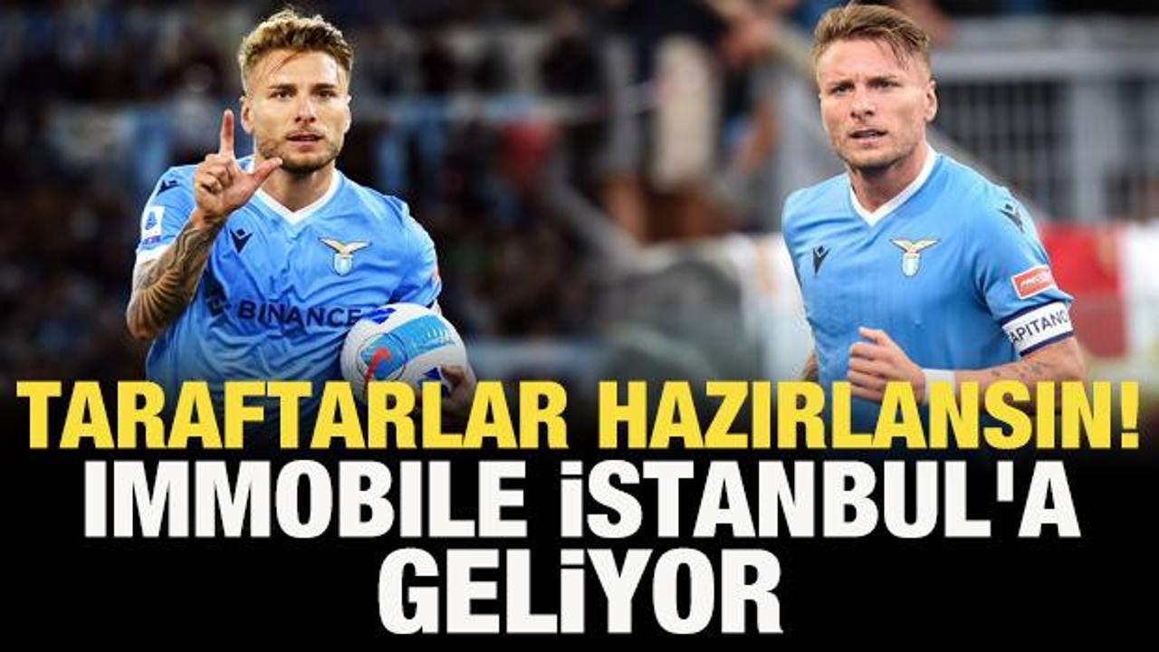 Taraftarlar hazırlansın! Immobile, İstanbul'a geliyor