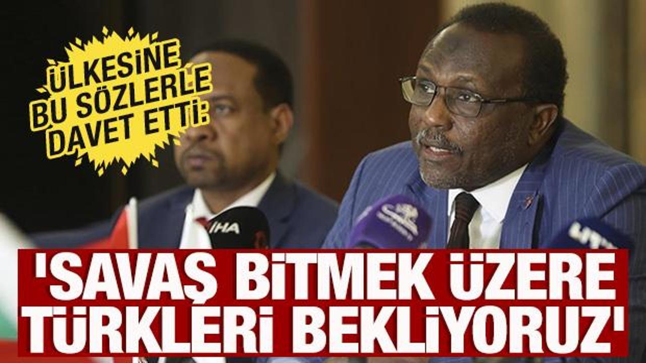 Ülkesine böyle davet etti: 'Savaş bitmek üzere Türkleri bekliyoruz'