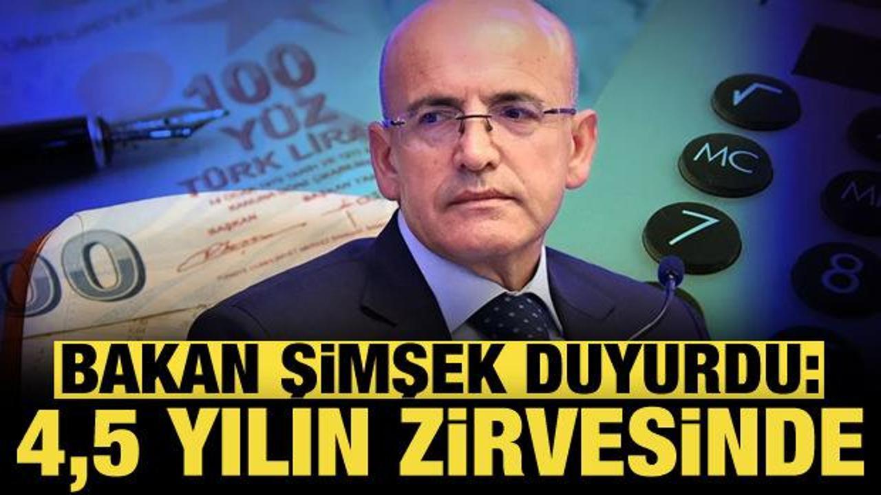 Bakan Şimşek: Swap hariç net rezervler 4,5 yılın zirvesinde