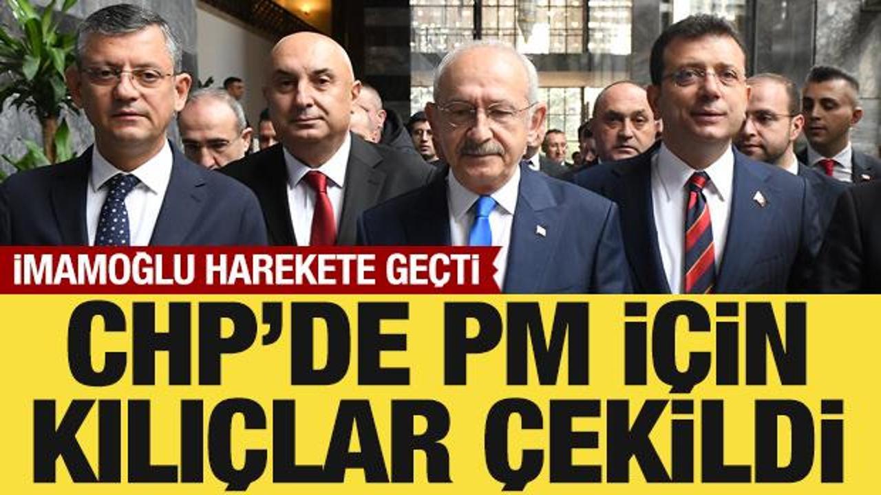 CHP'de 'Parti Meclisi' için kılıçlar çekildi: İmamoğlu-Özel krizi adım adım yaklaşıyor