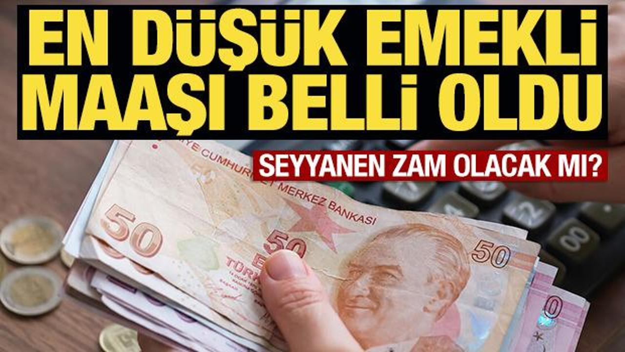 En d&uuml;ş&uuml;k emekli maaşı belli oldu! Abdullah G&uuml;ler a&ccedil;ıkladı