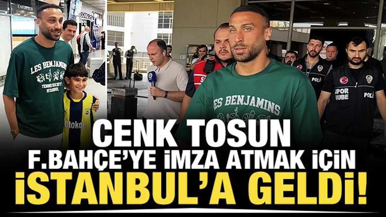 Fenerbah&ccedil;e, Cenk Tosun'u a&ccedil;ıkladı!