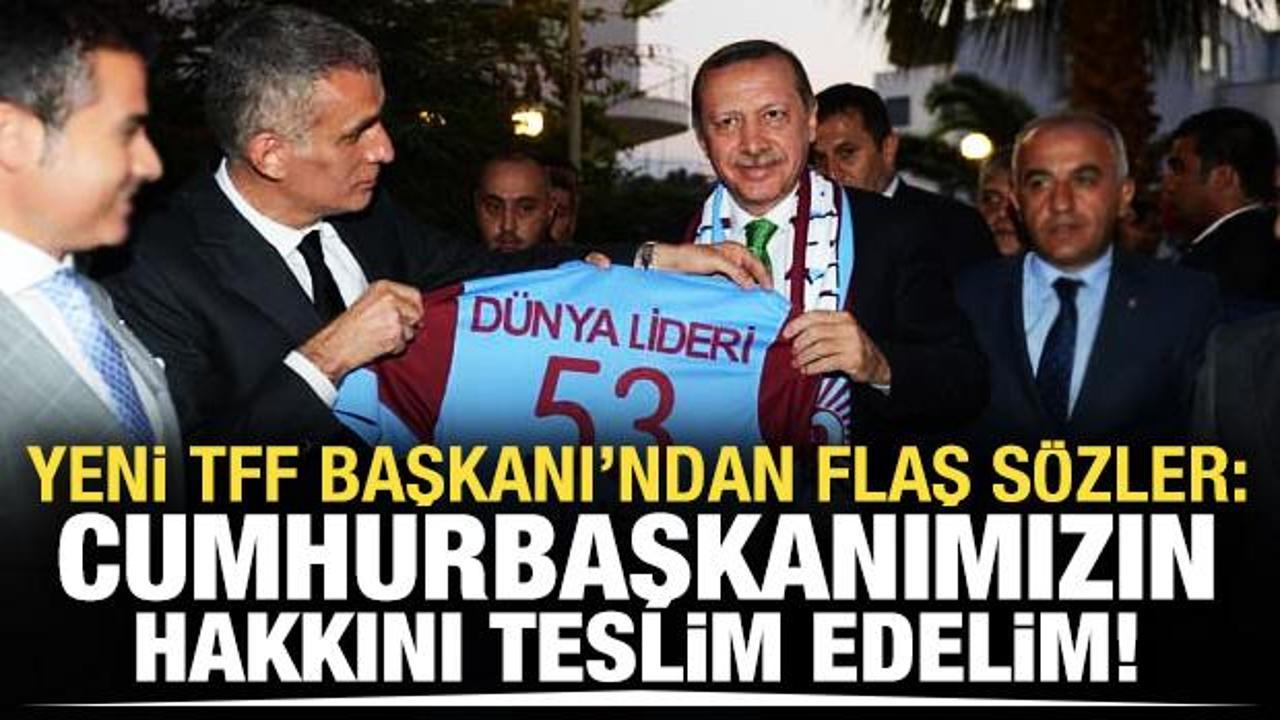 Hacıosmanoğlu'ndan flaş Cumhurbaşkanı Erdoğan sözleri!