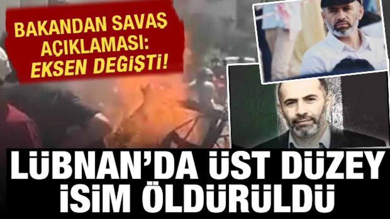 Lübnan'daki İHA saldırısında üst düzey isim öldürüldü