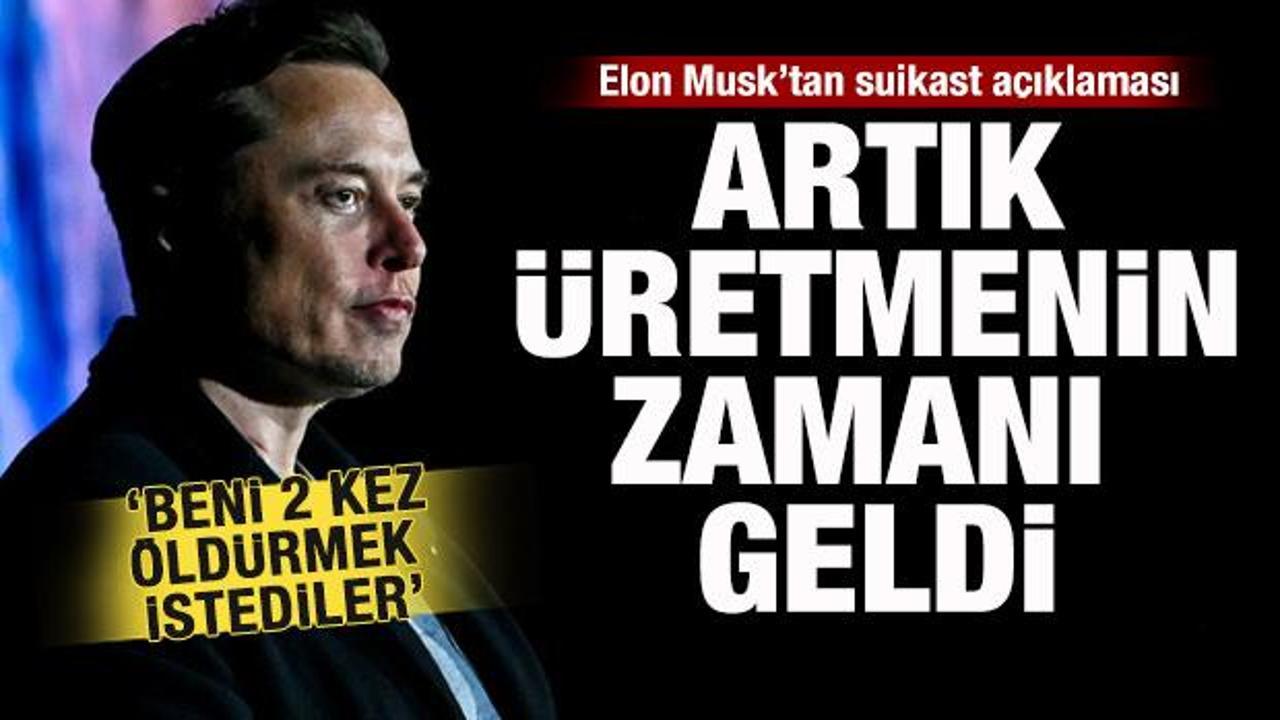 Musk'tan Trump'a saldırı açıklaması: Artık üretmenin zamanı geldi