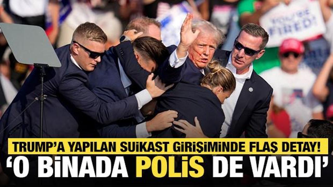 Trump'a yapılan suikast girişiminde flaş detay!