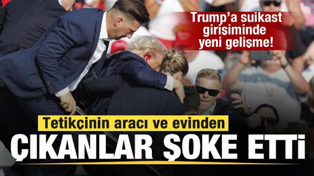 Trump'ı vuran saldırganın evi ve otomobilinden çıkanlar şoke etti