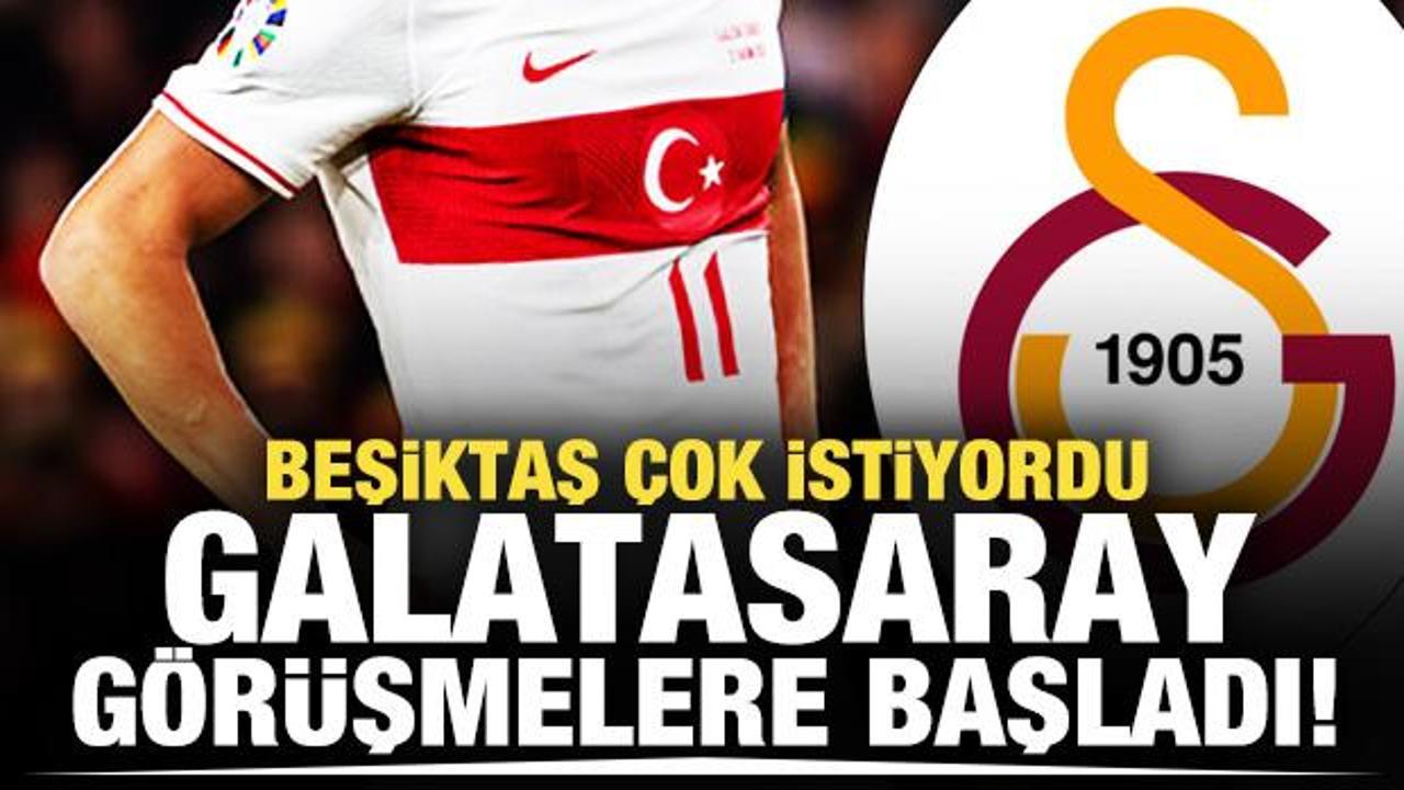 Galatasaray milli yıldız için görüşmelere başladı!