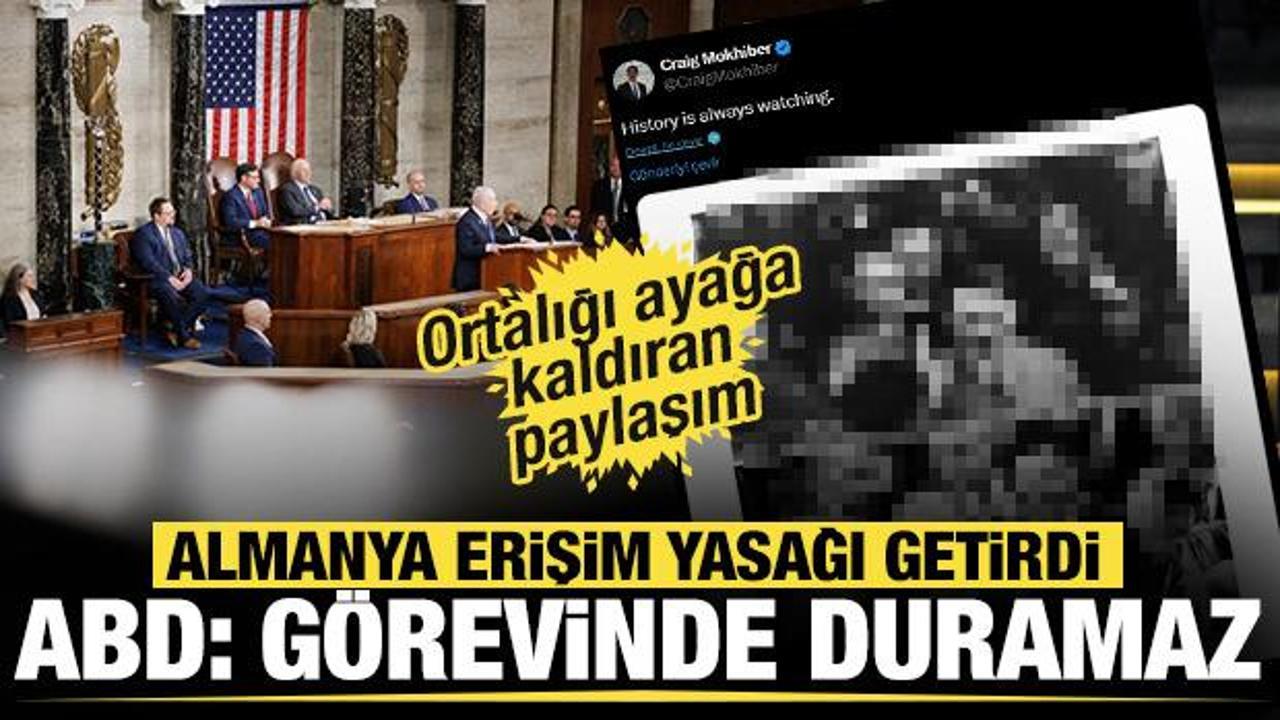 ABD, Almanya ve İsrail'i ayağa kaldıran paylaşım: Tarih her şeyi yazıyor