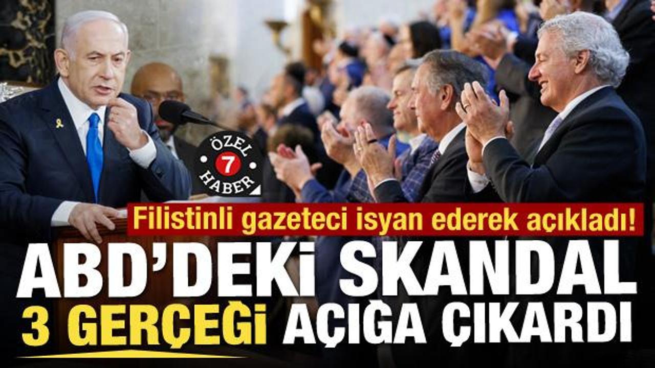 ABD'deki skandal 3 gerçeği açığa çıkardı: Filistinli gazeteci isyan ederek açıkladı!