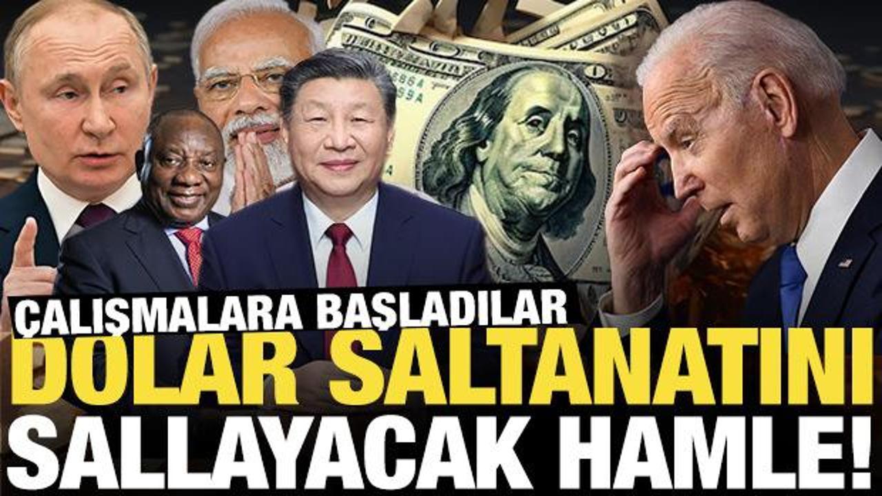 BRICS'ten yeni finans sistemi! Dolar saltanatını sallayacak...