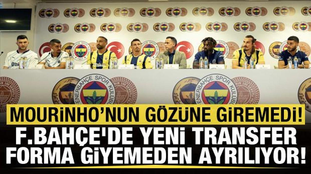 Fenerbahçe'de yeni transfer forma giyemeden ayrılıyor!