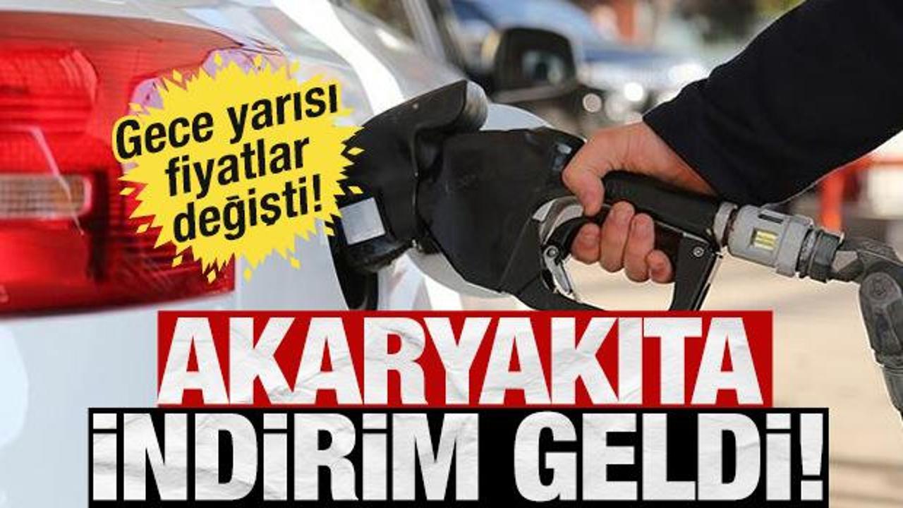 Gece yarısı fiyatlar değişti! Akaryakıta indirim geldi! Petrolde düşüş tüm hızıyla sürüyor