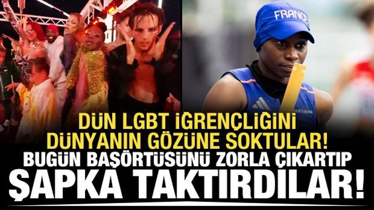 LGBT propagandasına izin var başörtüye yok!