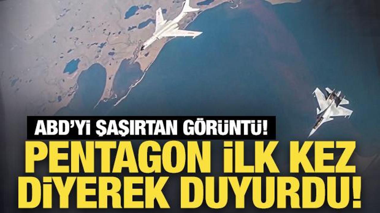 Pentagon ilk kez diyerek duyurdu: ABD'yi şaşırtan görüntü!