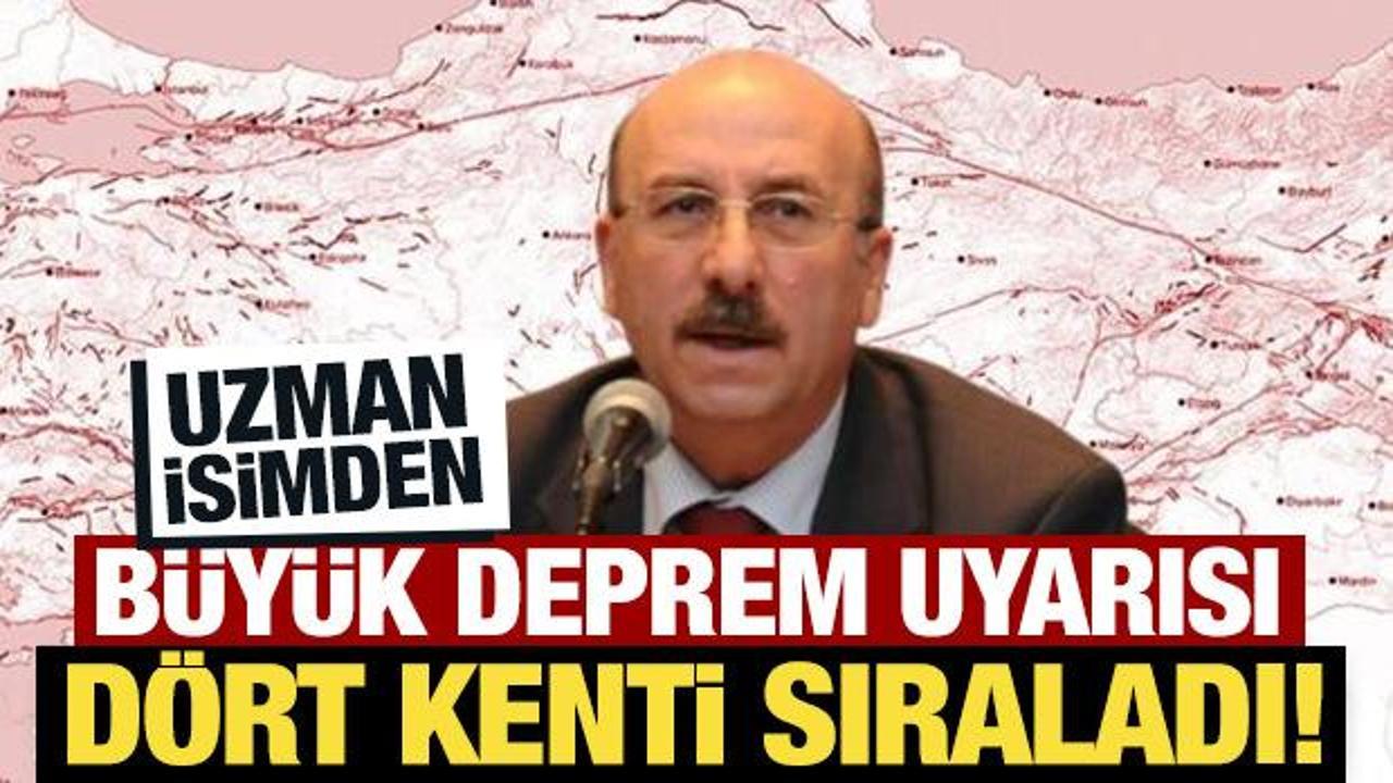 Prof. Dr. Okan Tüysüz'den büyük deprem uyarısı: Dört kent sıralandı!