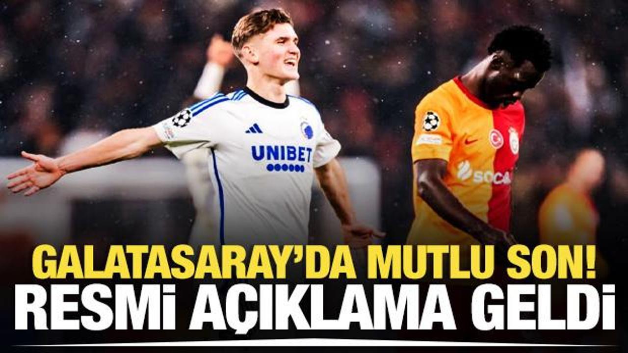 Resmi açıklama geldi! Galatasaray'ın teklifi kabul edildi