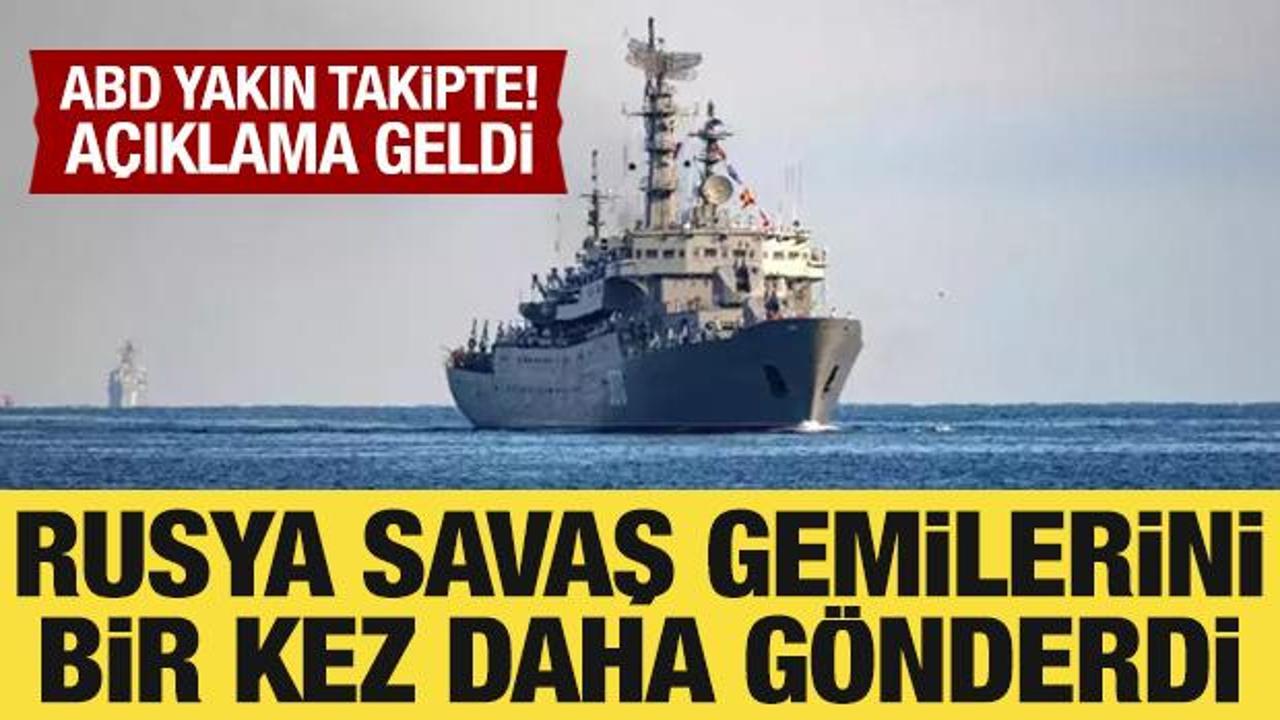  Rus savaş gemileri bir kez daha Küba’da