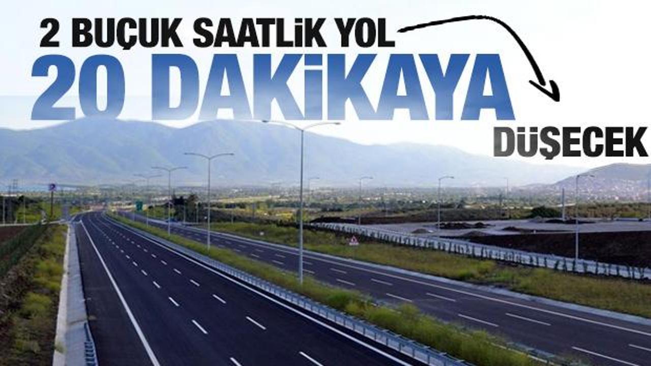  2,5 saatlik yol 20 dakikaya düşüyor Bakan Uraloğlu duyurdu