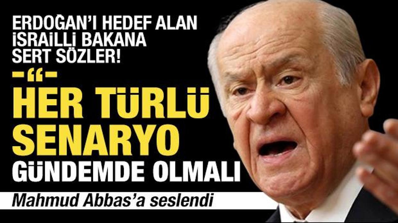 Devlet Bahçeli'den sert açıklama: Alçak sözleri lanetliyorum