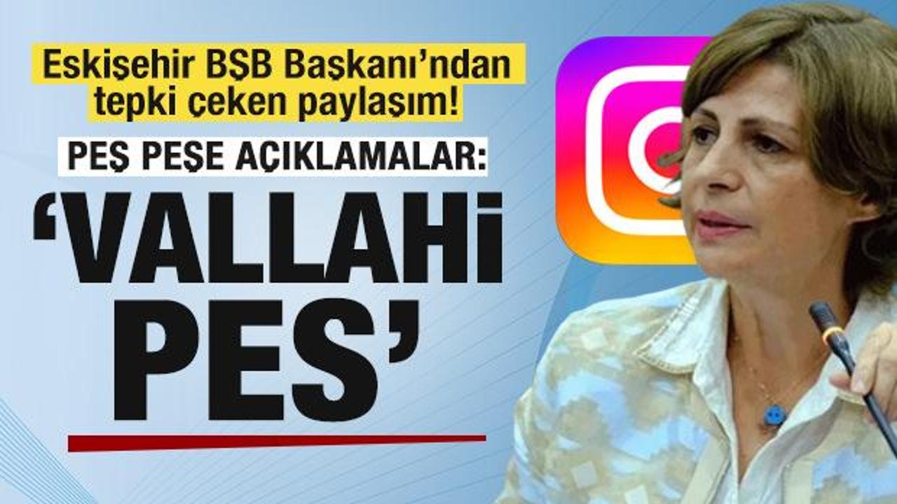 Eskişehir BŞB Başkanı Ayşe &Uuml;nl&uuml;ce'den tepki &ccedil;eken Instagram paylaşımı!