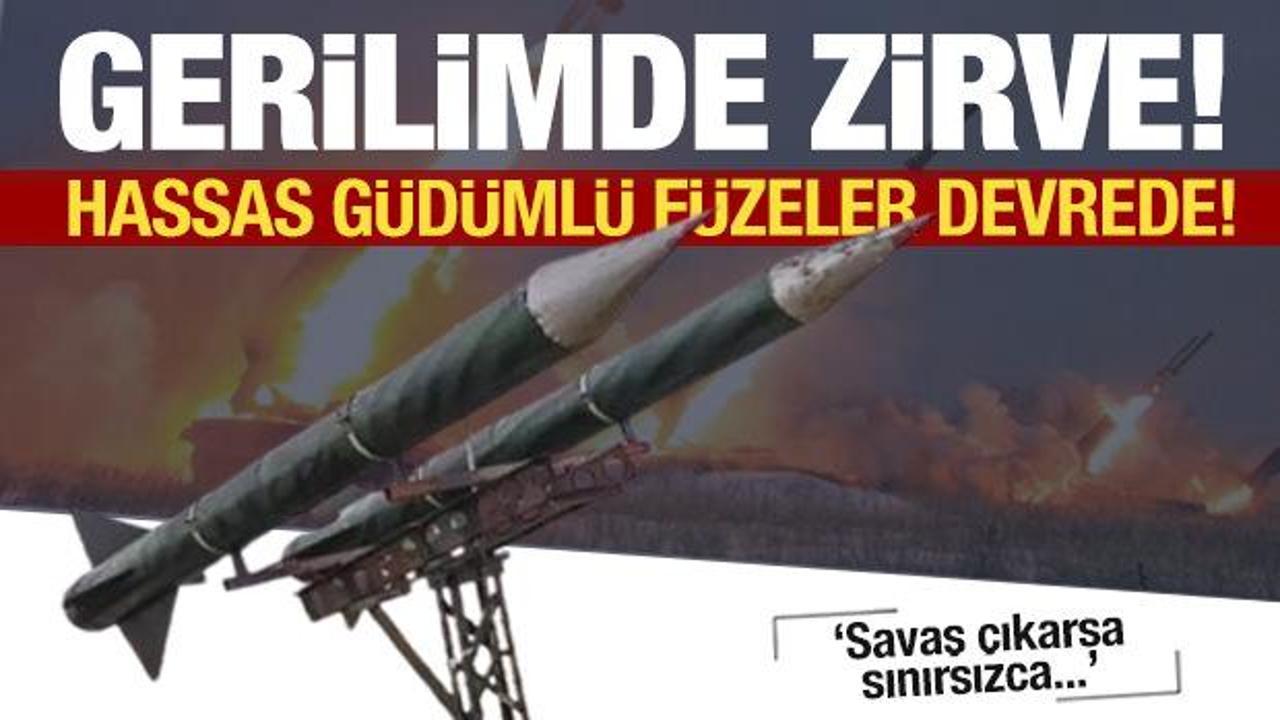 Hassas güdümlü füzeler konuşlandırıldı! Gerginlik zirvede