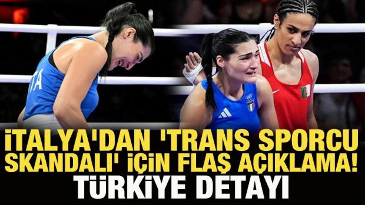 İtalya'dan 'Trans sporcu skandalı' için flaş açıklama! Türkiye detayı