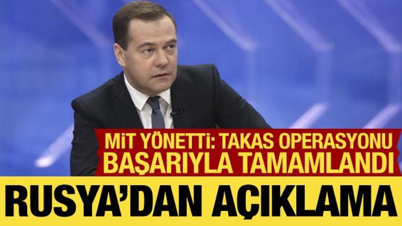 Rusya'dan MİT operasyonuyla ilgili açıklama