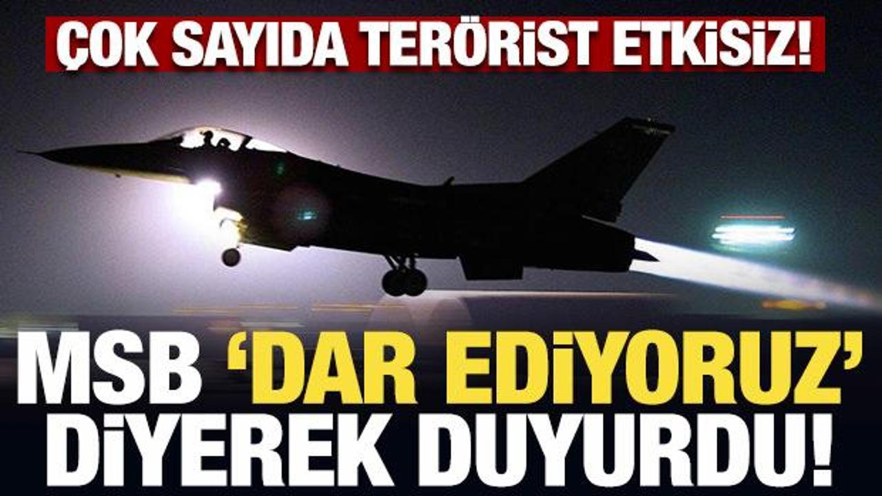 Son Dakika: Irak'ın kuzeyinde 13 terörist etkisiz hale getirildi!