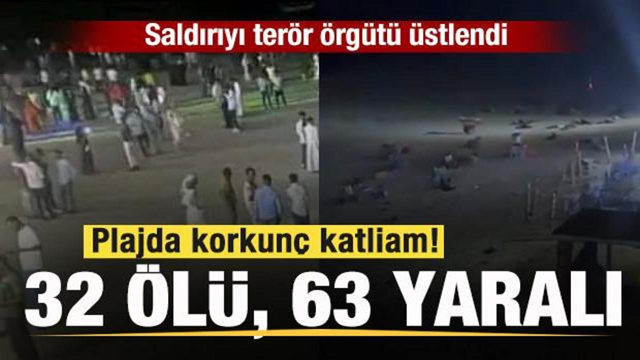 Terör örgütü saldırdı! Plajda katliam: 32 ölü, 63 yaralı! Türkiye'den açıklama!