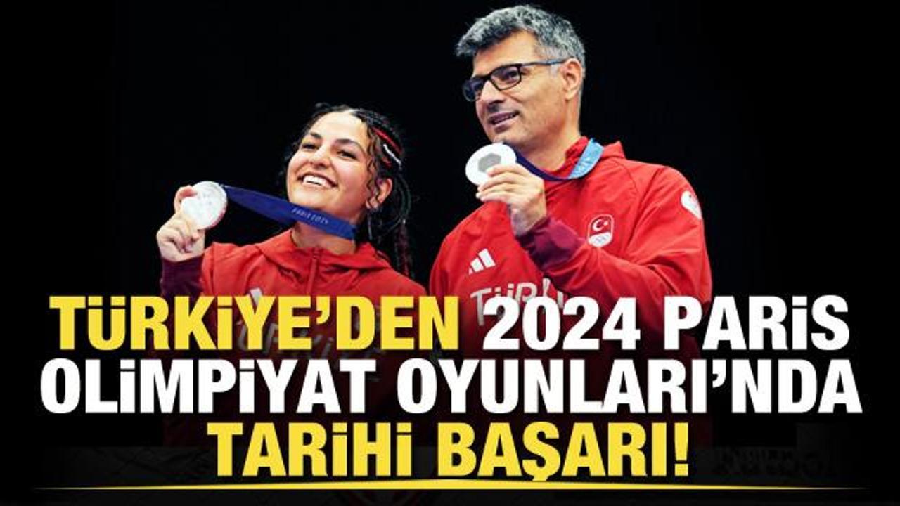 T&uuml;rkiye, 2024 Paris Olimpiyatları'nda ilk g&uuml;m&uuml;ş madalyasını kazandı!