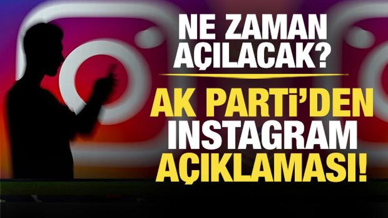 AK Parti’den son dakika instagram açıklaması!