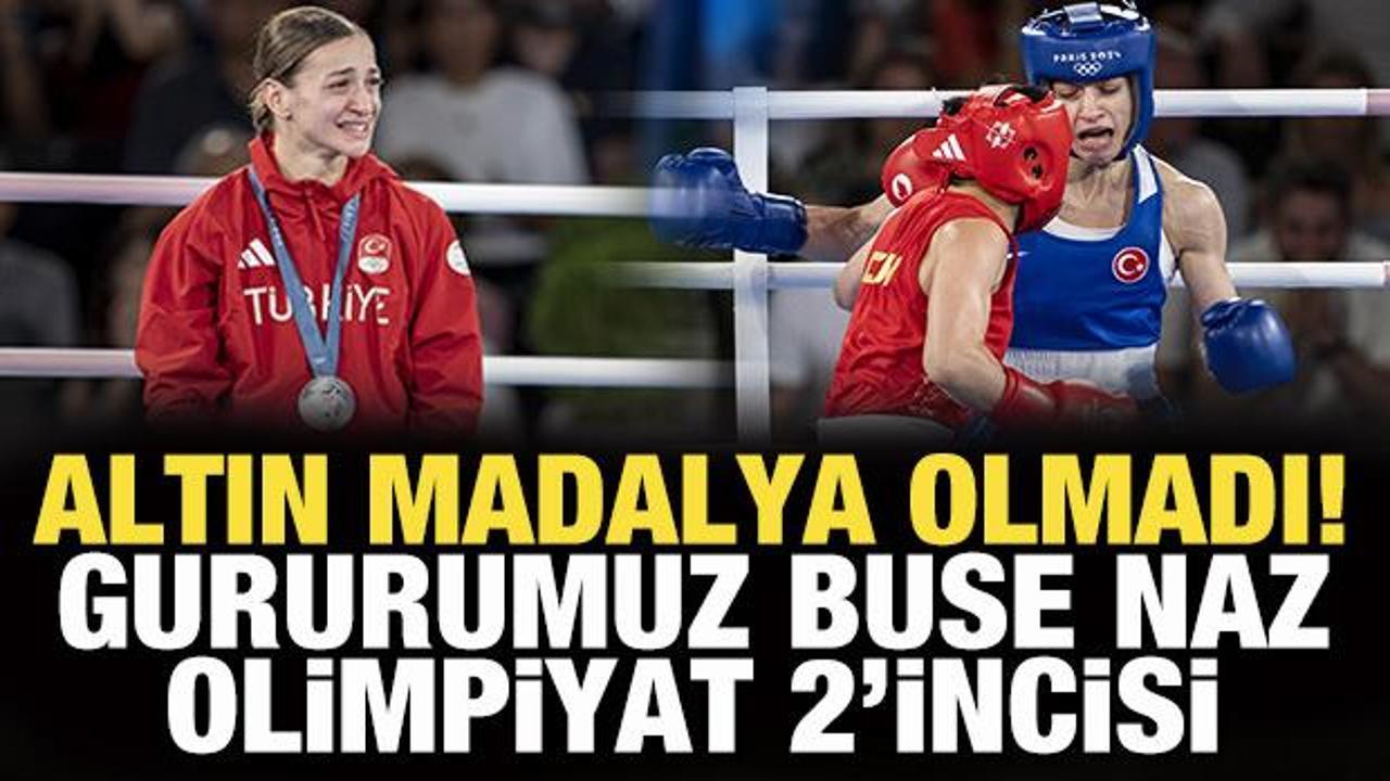 Altın madalya olmadı! Buse Naz &Ccedil;akıroğlu'ndan g&uuml;m&uuml;ş madalya