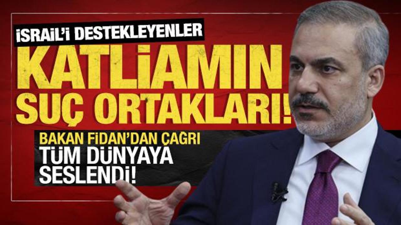 Bakan Fidan'dan çağrı: Tüm ülkeler davaya müdahil olmalı