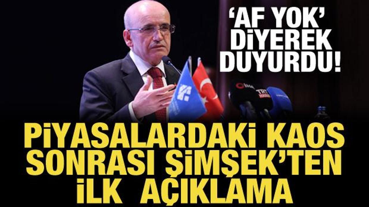 Bakan Şimşek: Küresel dalgadan hikâyesi olan ülkeler az etkilenir