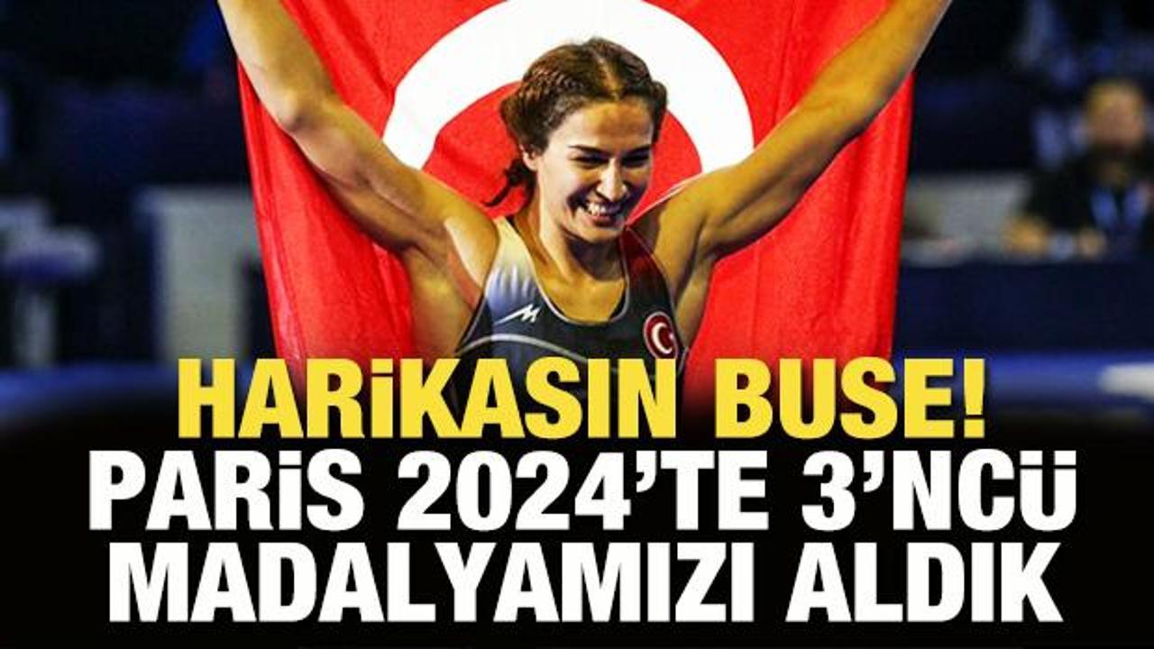 Buse Çavuşoğlu'ndan Paris 2024'te bronz madalya!