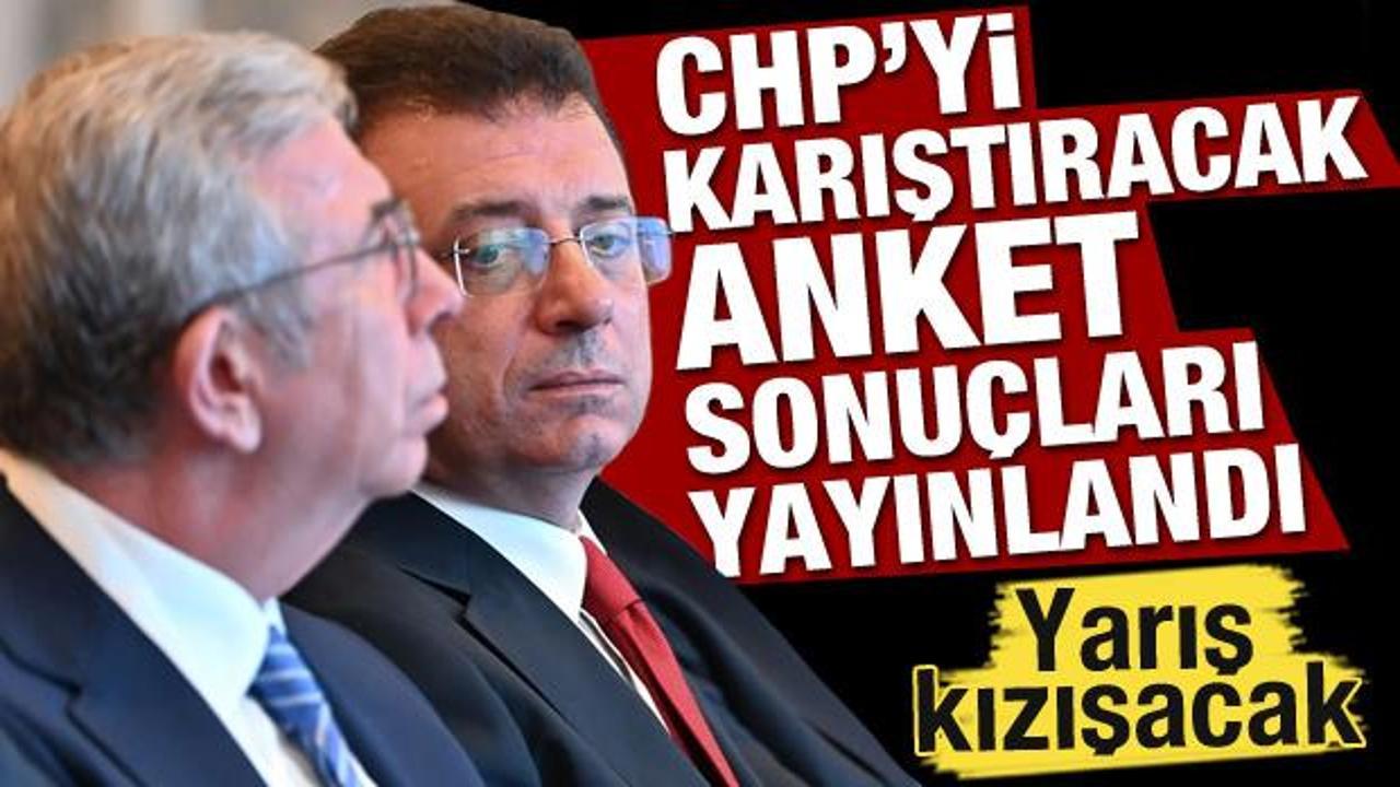 CHP'yi karıştıracak anket sonuçları yayınlandı