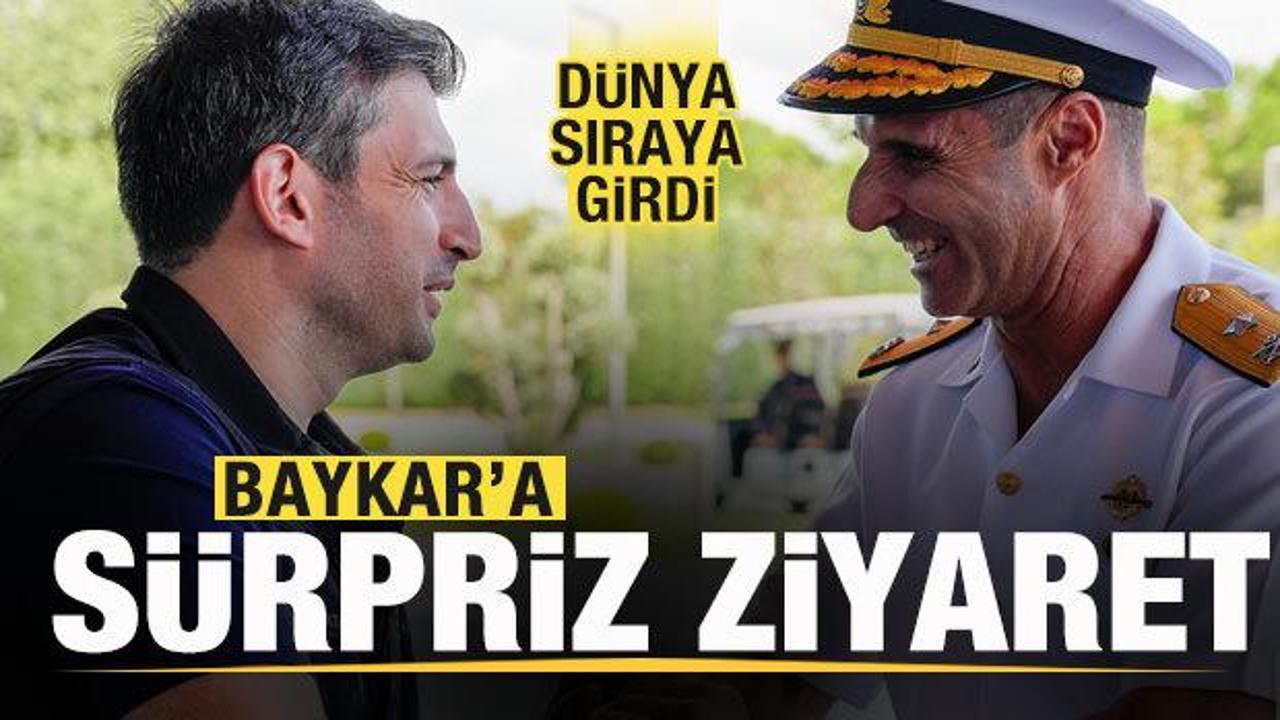D&uuml;nya sıraya girdi! Baykar'a s&uuml;rpriz ziyaret!
