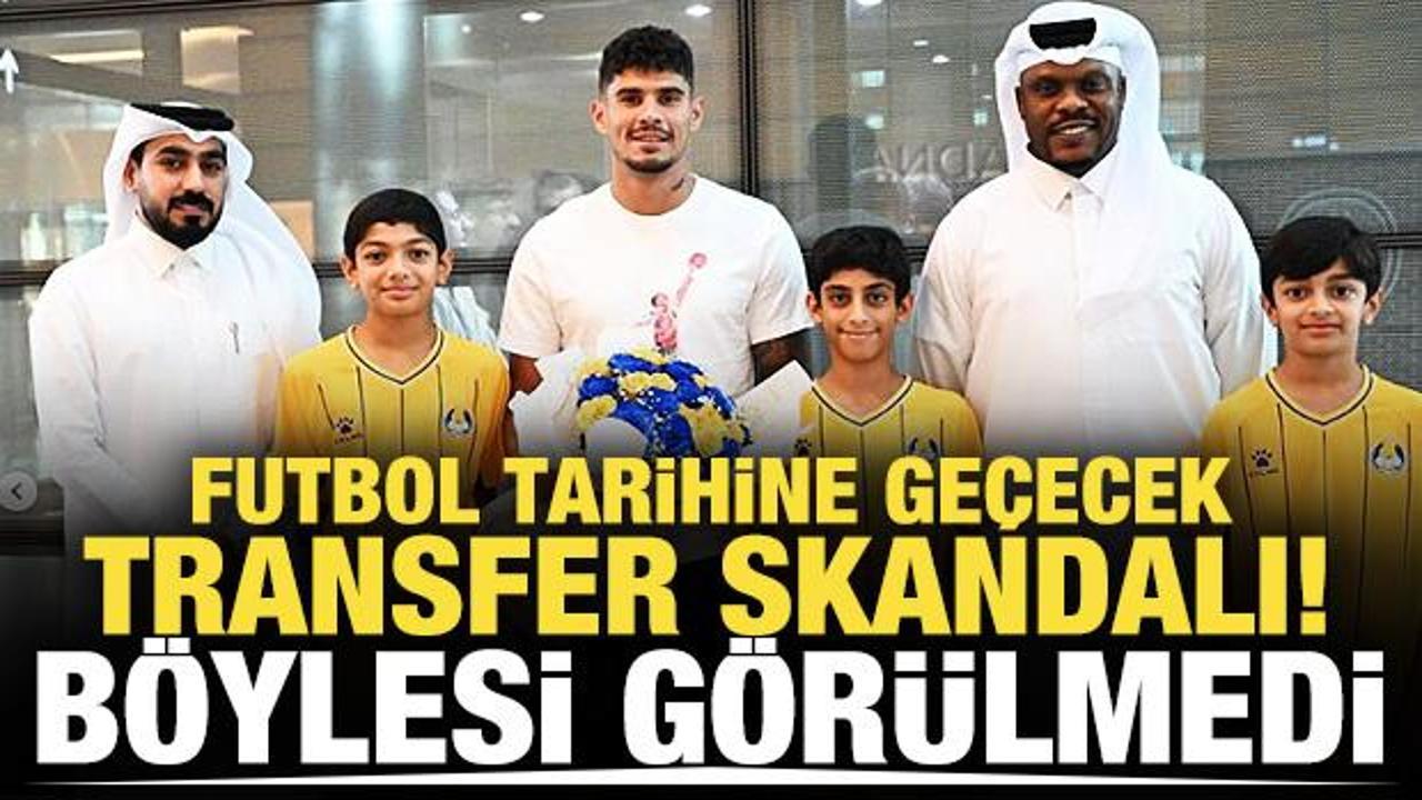 Futbol tarihine geçecek transfer skandalı!