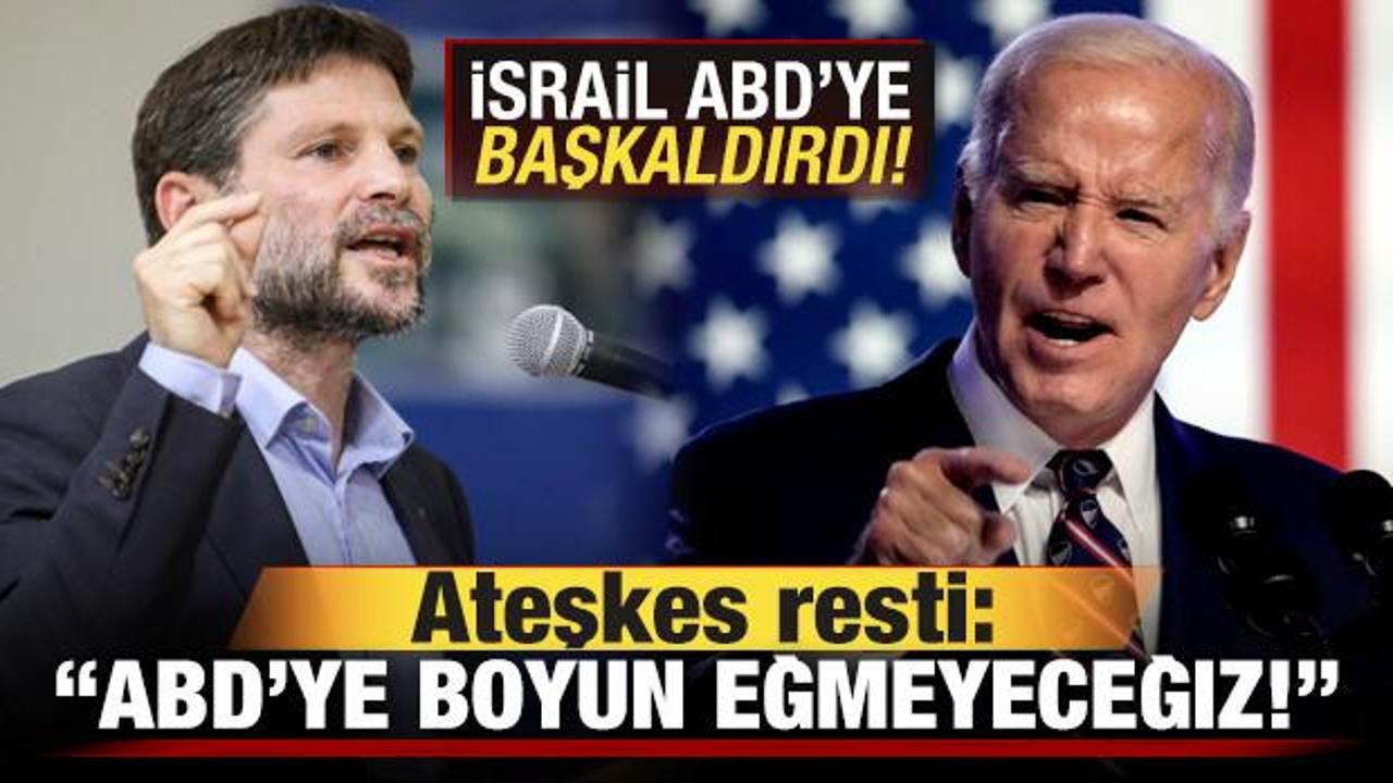 İsrail ABD'ye başkaldırdı! Ateşkes resti: ABD'ye boyun eğmeyeceğiz!