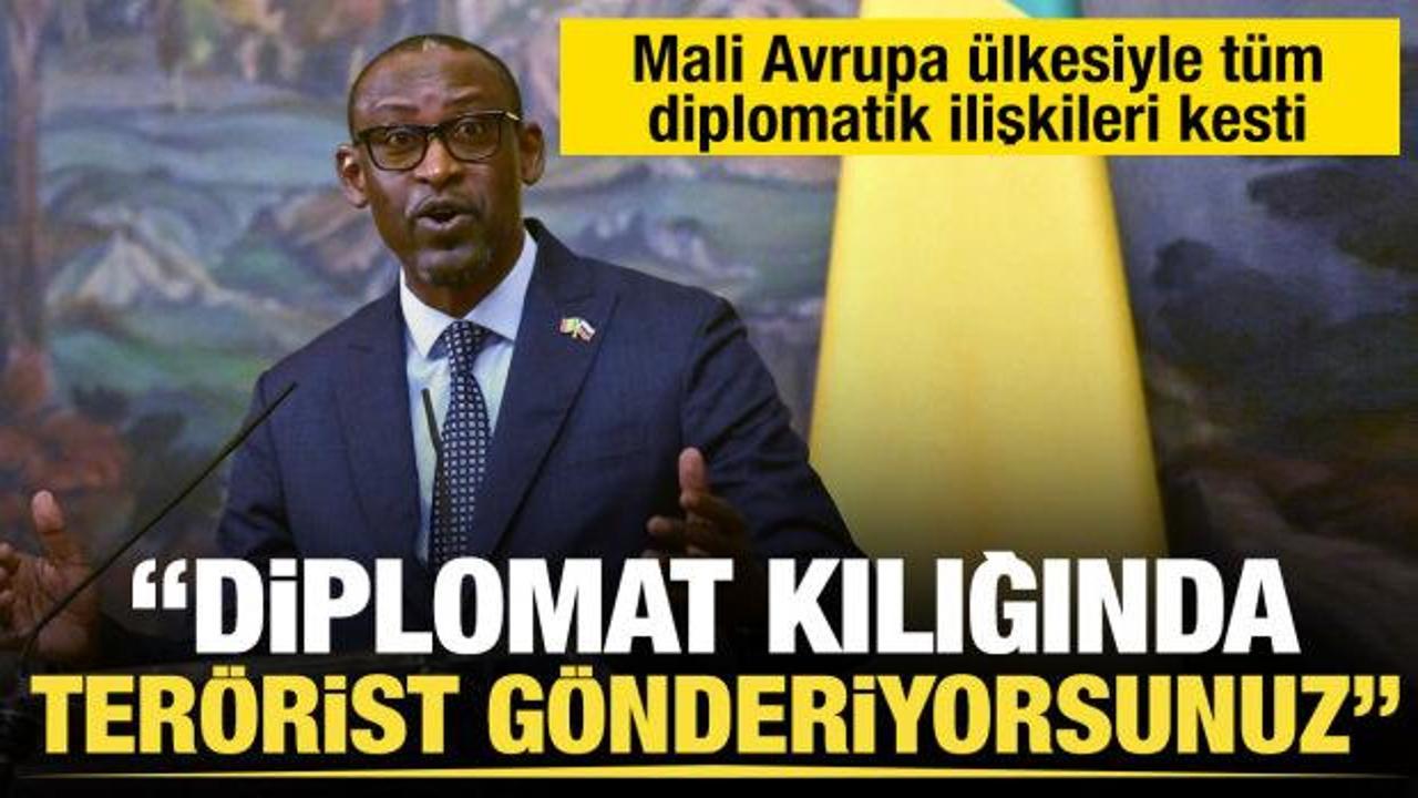 Mali Avrupa ülkesiyle diplomatik ilişkileri kesti: Diplomat değil terörist gönderiyorsunuz