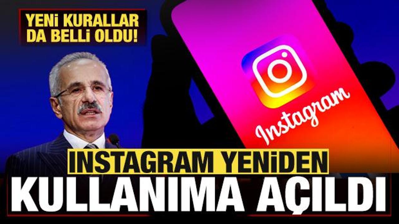 Son dakika: Instagram'a erişim engeli kaldırıldı! Yeni kurallar da belli oldu